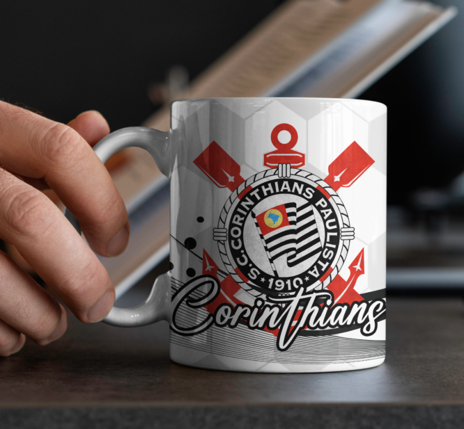 Caneca Times De Futebol corintias