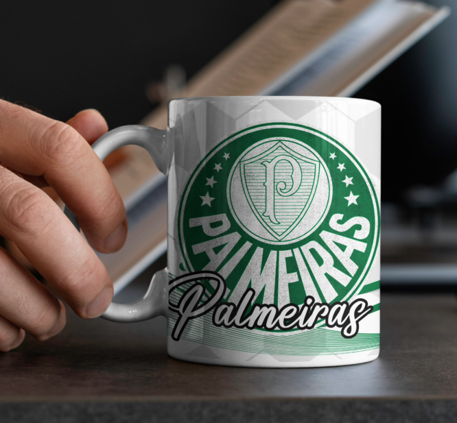 Caneca Times De Futebol palmeiras