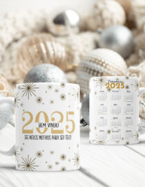 Caneca personalizada calendario