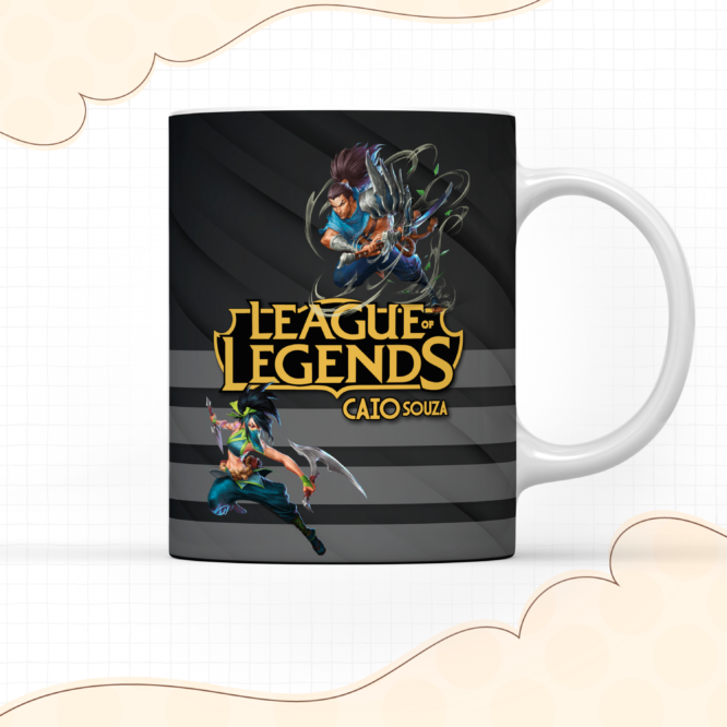 Caneca personalizada LEAGUE OF legends
