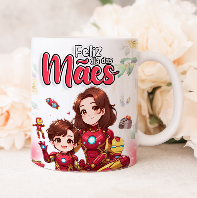 Caneca Maes de Herois