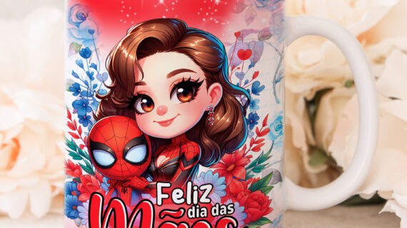 Caneca Maes de Herois