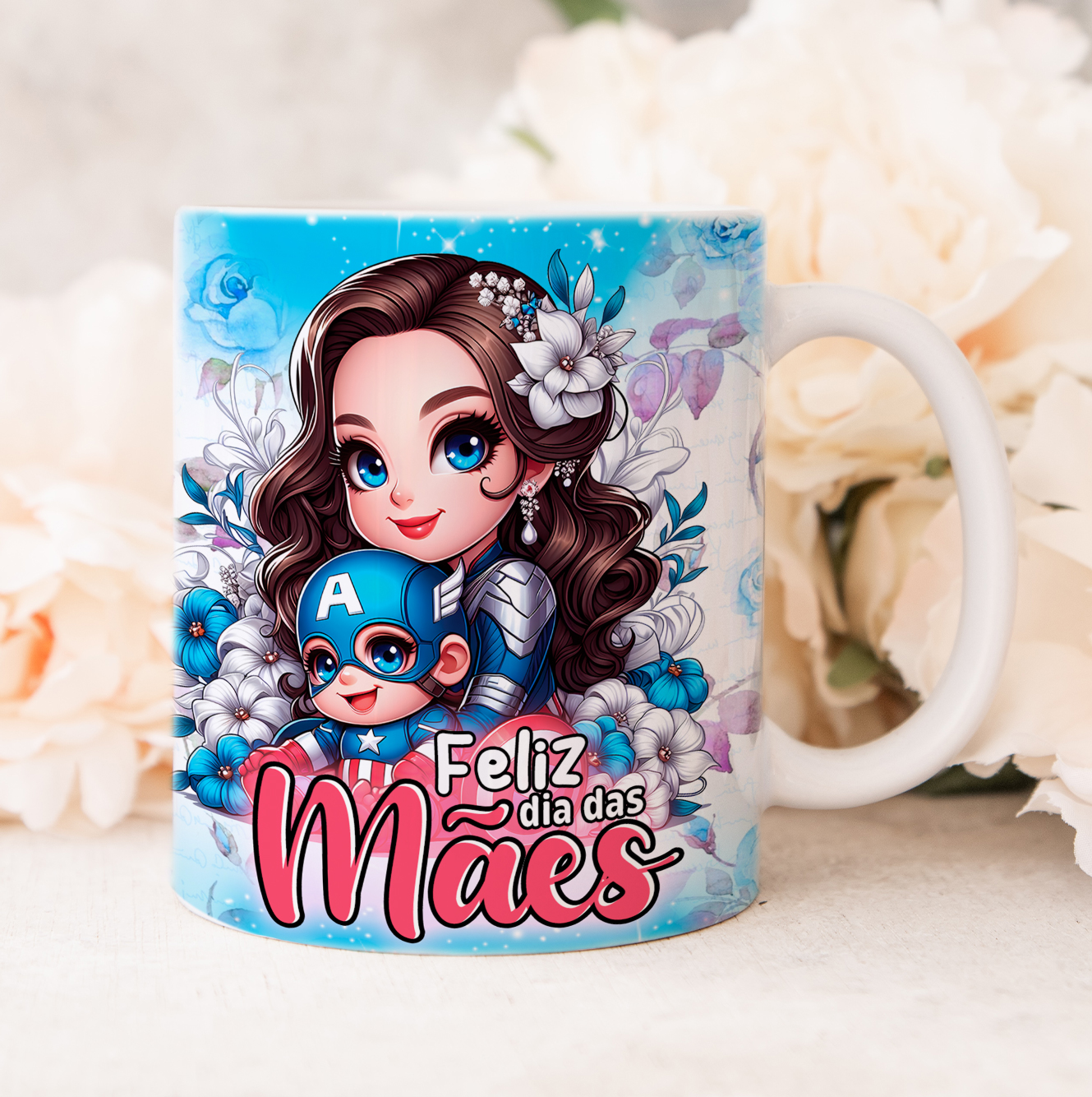 Caneca Maes de Herois