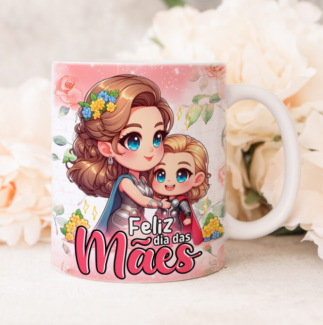 Caneca Maes de Herois
