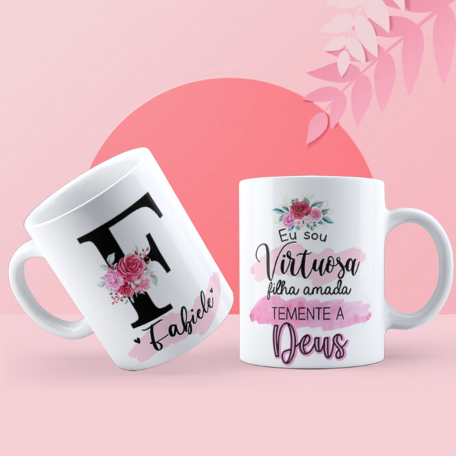 Caneca alfabeto evangelico