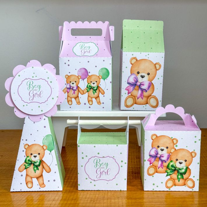 caixinhas chá de revelaçao