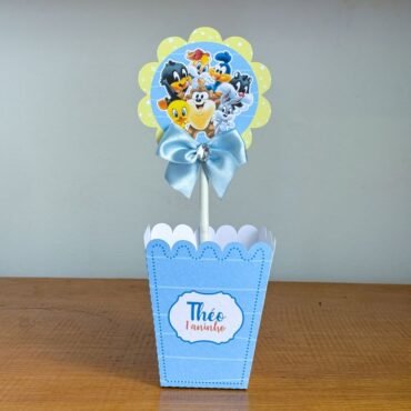Centro de Mesa Cachepot Baby Looney Tunes
