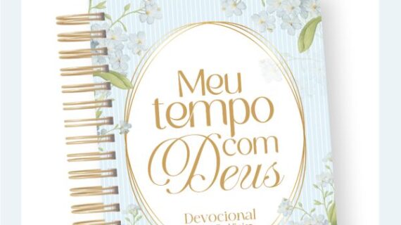 devocional floral azul