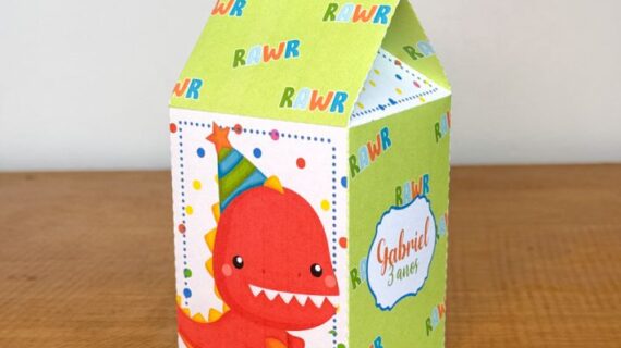 caixa milk dinossauro