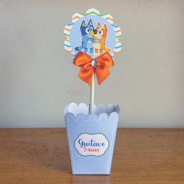 Centro de Mesa Personalizado Bluey