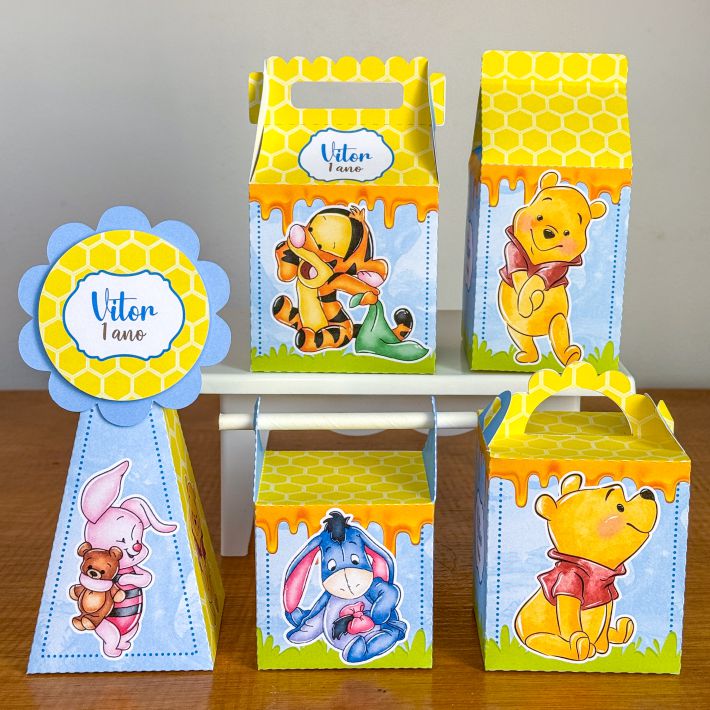 caixinhas ursinho pooh
