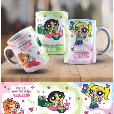 As Meninas Superpoderosas com Atitude e Estilo