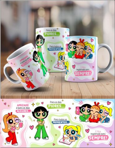 Caneca Meninas Super Poderosas