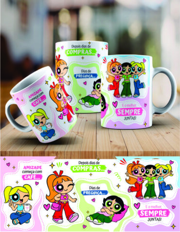 caneca Superpoderosas