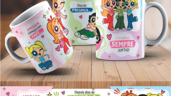 caneca Superpoderosas