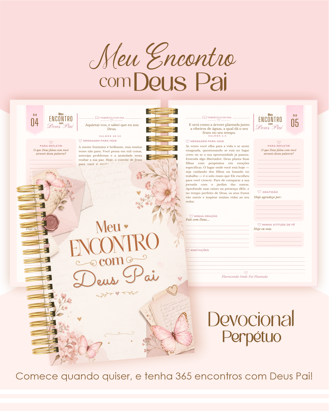 Devocional Encontro com Deus - Modelo 1