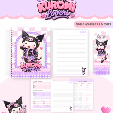Caderno Pautado Personalizado A5 96 Folhas - Modelo 35