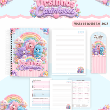 Caderno Pautado Personalizado A5 96 Folhas - Modelo 32