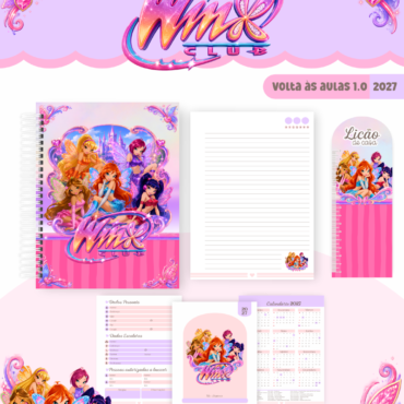 Caderno Pautado Personalizado A5 96 Folhas - Modelo 31