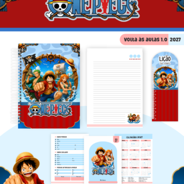 Caderno Pautado Personalizado A5 96 Folhas - Modelo 28