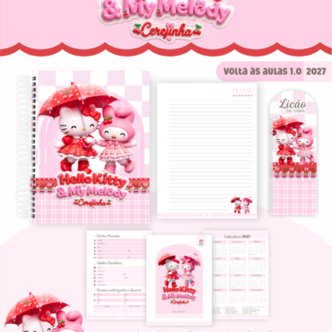 Caderno Pautado Personalizado A5 96 Folhas - Modelo 26