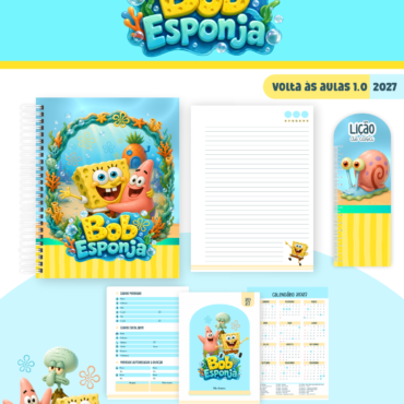 Caderno Pautado Personalizado A5 96 Folhas - Modelo 25