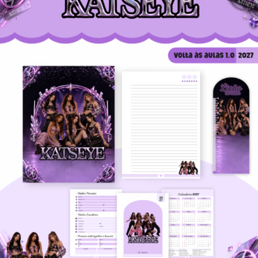 Caderno Pautado Personalizado A5 96 Folhas - Modelo 23
