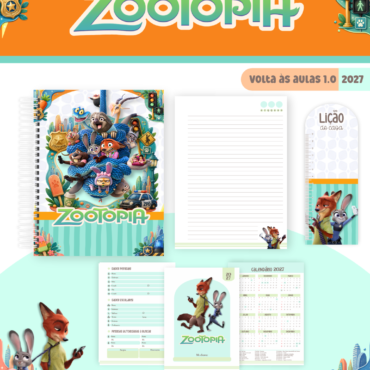 Caderno Pautado Personalizado A5 96 Folhas - Modelo 22