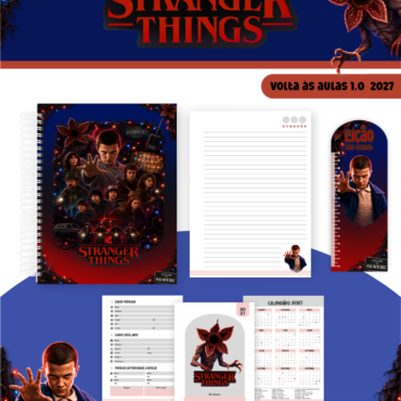 Caderno Pautado Personalizado A5 96 Folhas - Modelo 15