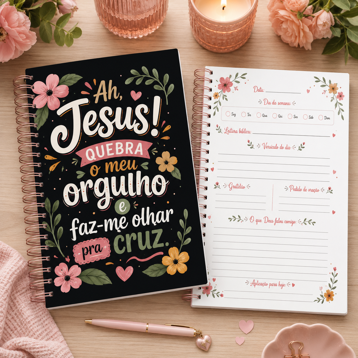 Diário Devocional A5 - Modelo 3