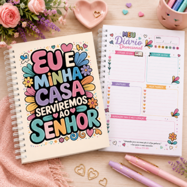 Diário Devocional A5 - Modelo 1