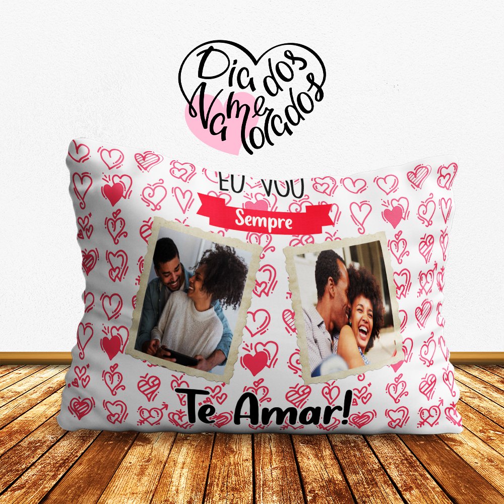 Almofada Personalizada - Estampa 7 enviar foto no whatsapp