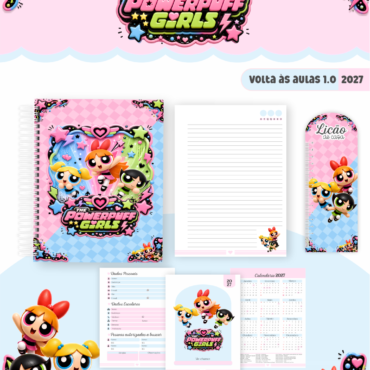 Caderno Pautado Personalizado A5 96 Folhas - Modelo 10
