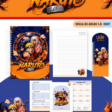 Caderno Pautado Personalizado A5 96 Folhas - Modelo 2